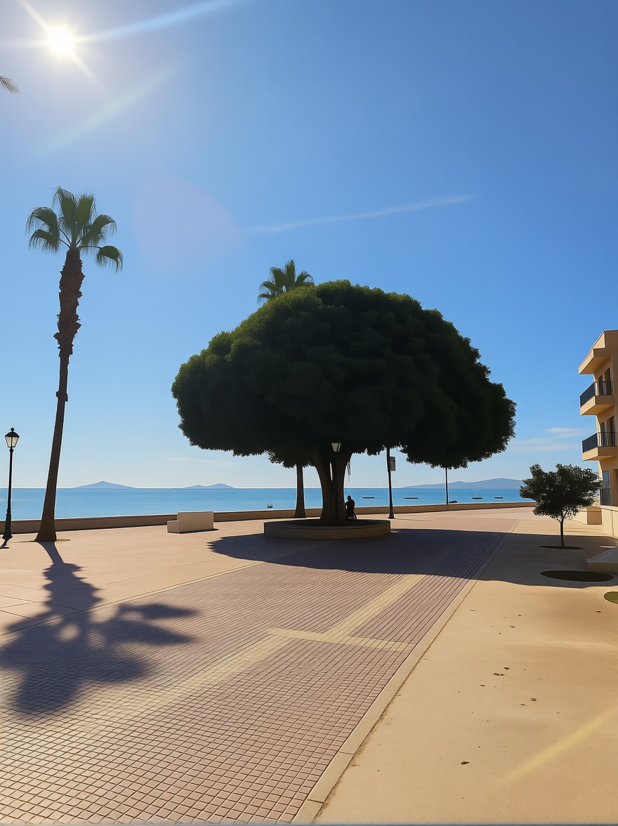 Appartement en première ligne de plage à Los Alcázares — Vue mer