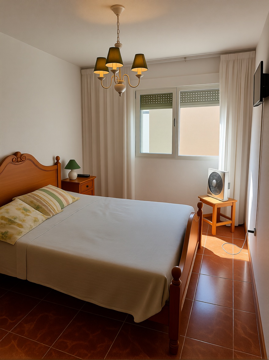 Appartement en première ligne de plage à Los Alcázares — Chambre