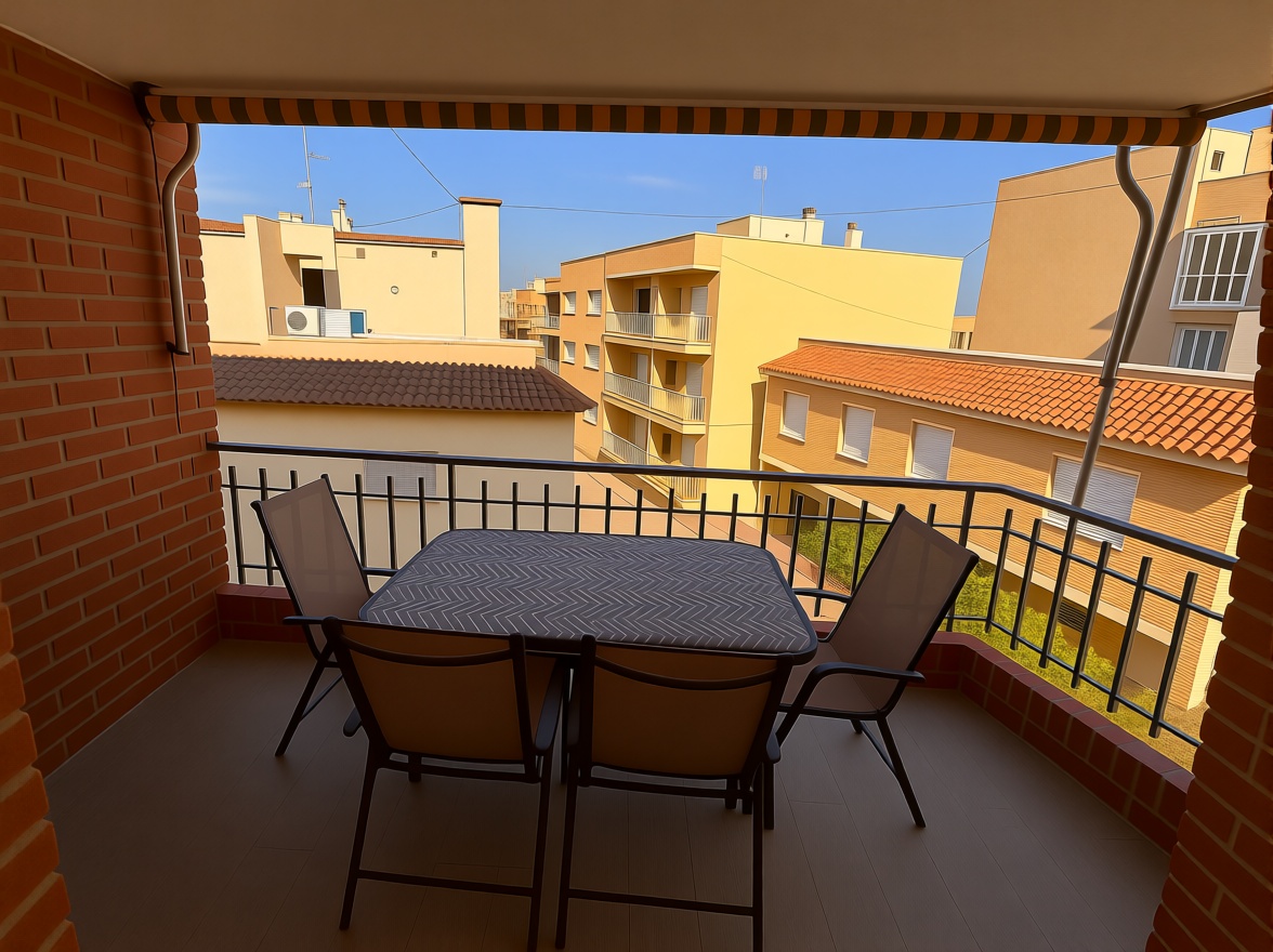Appartement en première ligne de plage à Los Alcázares — Chambre