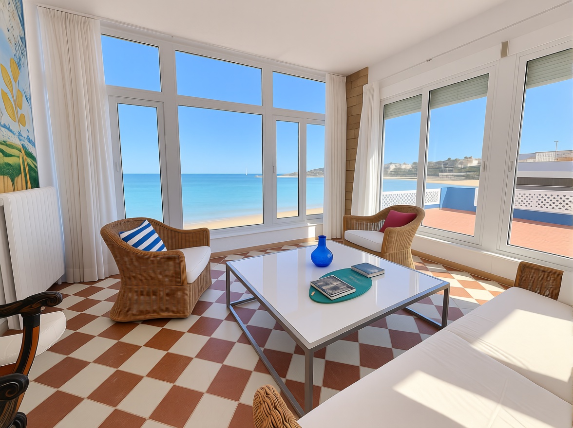 Chalet com acesso direto à praia em Cartagena — Terraço mar