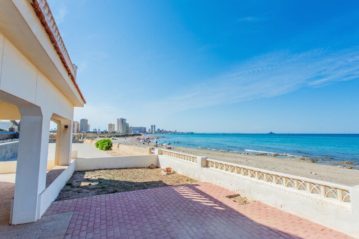 Chalet com acesso direto à praia em Cartagena — Vista mar