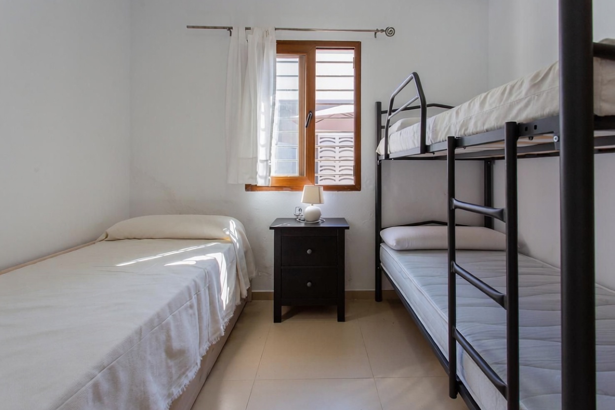 Chalet com acesso direto à praia em Cartagena — Quarto