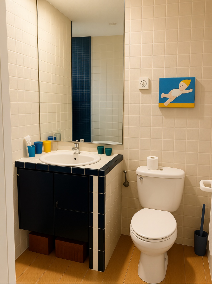 Chalet avec accès direct à la plage à Cartagena — Sanitaires