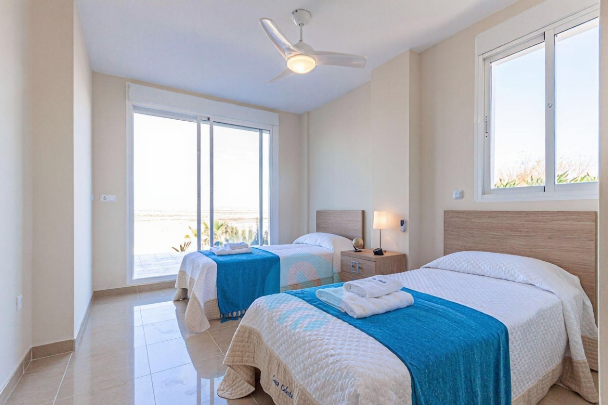 Chalet avec accès direct à la plage à La Manga del Mar Menor — Sanitaires