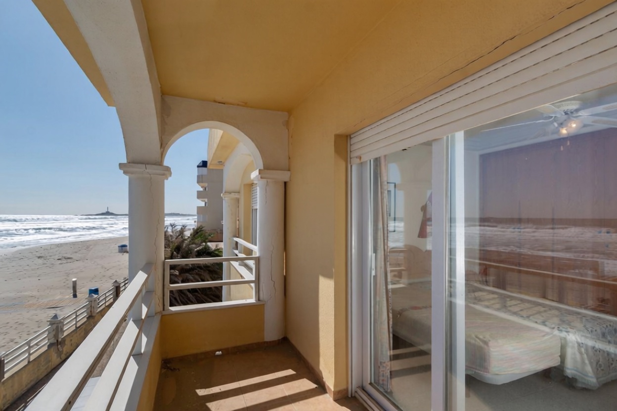 Chalet com acesso direto à praia em La Manga del Mar Menor — Quarto