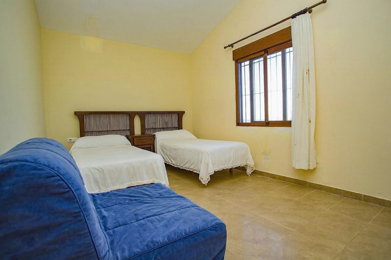 Chalet com acesso direto à praia em La Manga del Mar Menor — Casa banho