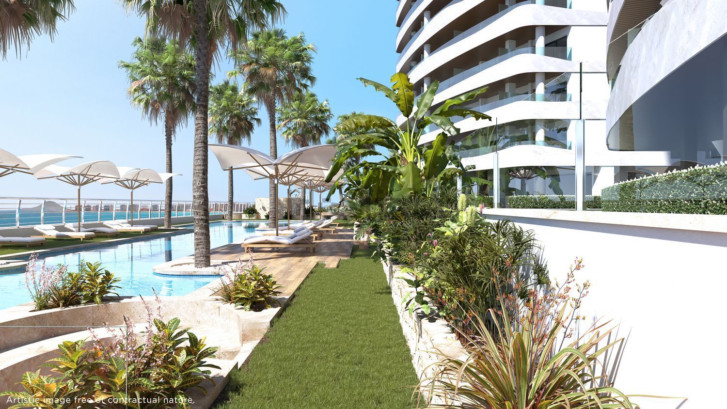 Attic for sale seafront in La Manga del Mar Menor