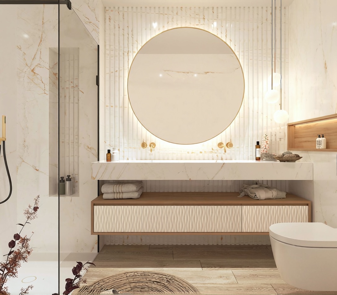 Appartement en attique en première ligne de mer à La Manga del Mar Menor — Sanitaires