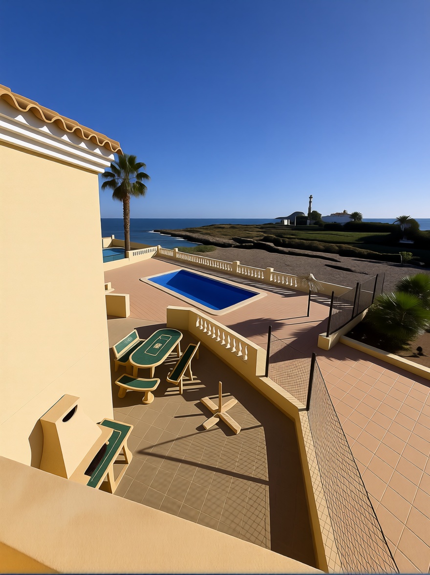Chalet with direct beach access in La Manga del Mar Menor