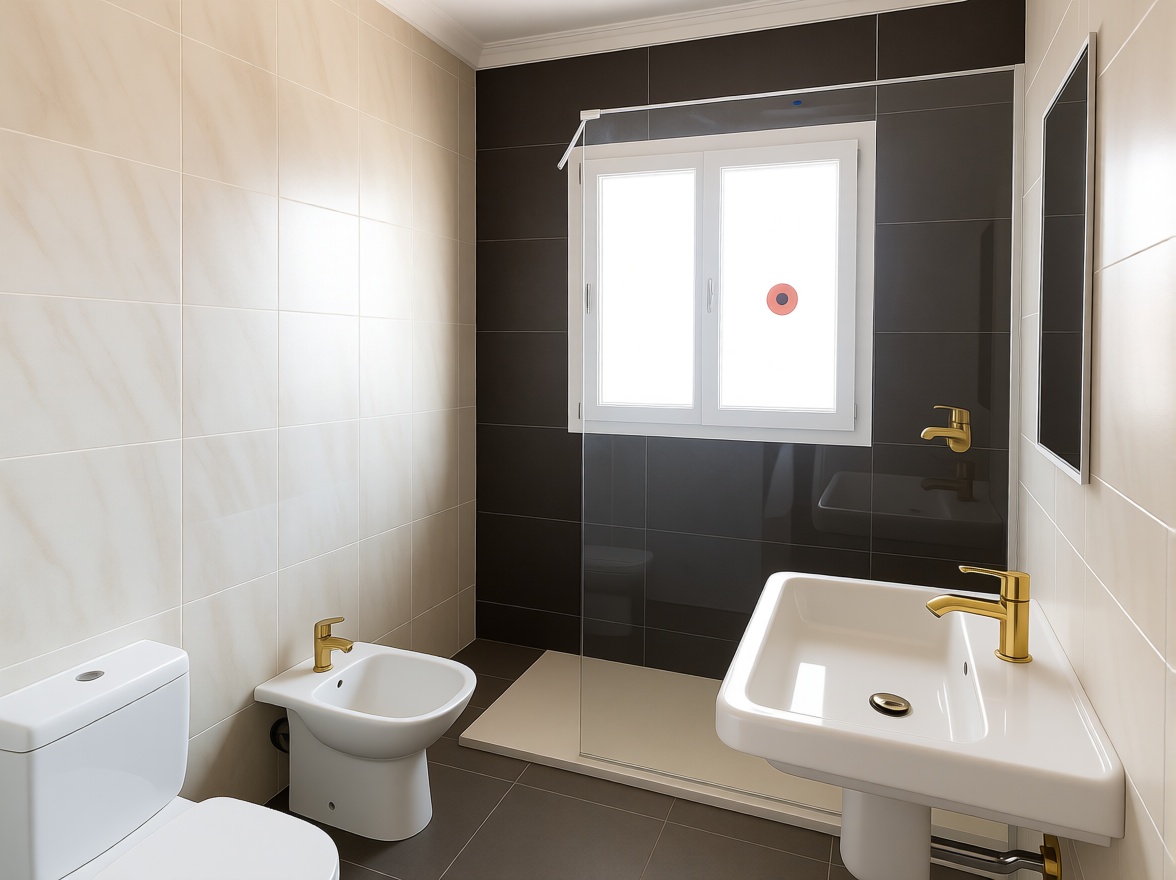 Chalet with direct beach access in La Manga del Mar Menor — Bathroom