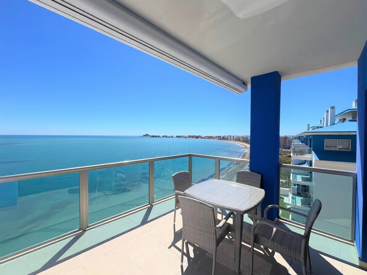 Seafront attic in La Manga del Mar Menor