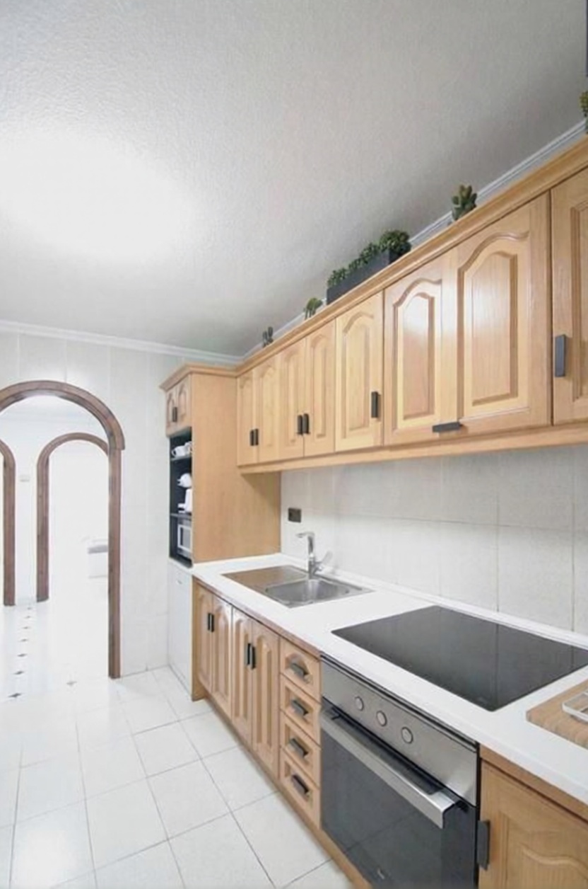 Wohnung in erste Strandlinie in La Manga del Mar Menor — Küche