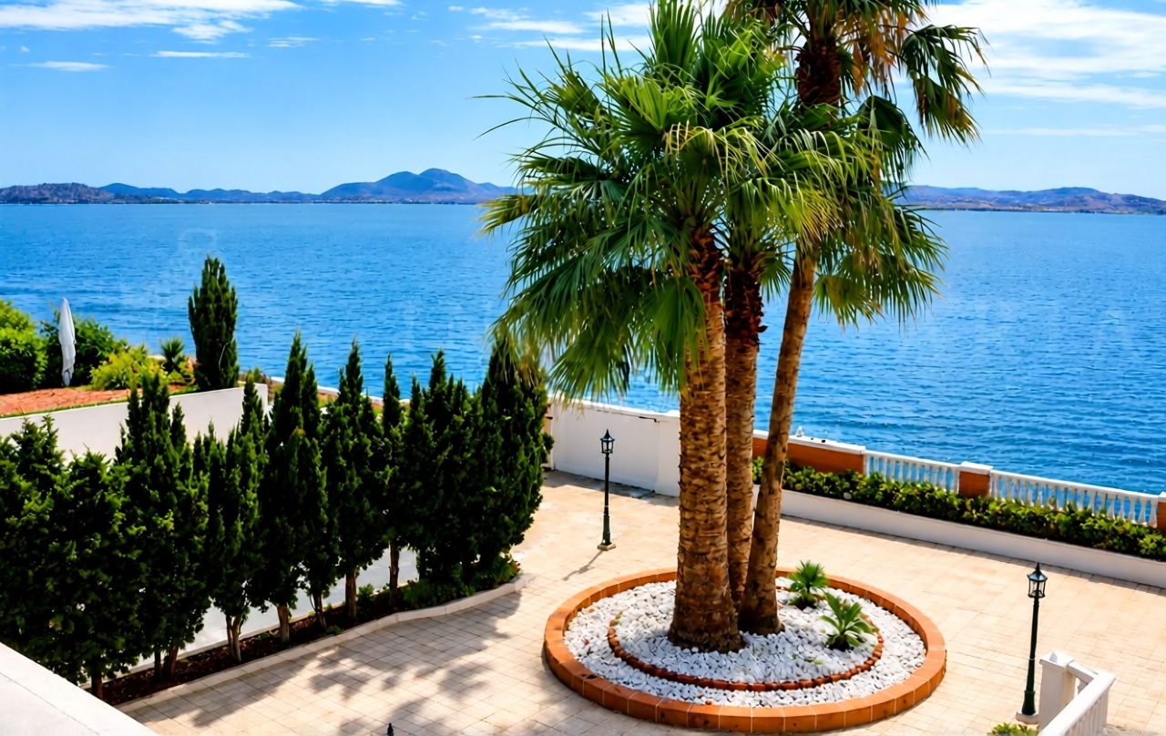Chalet with direct beach access in La Manga del Mar Menor — Sea view