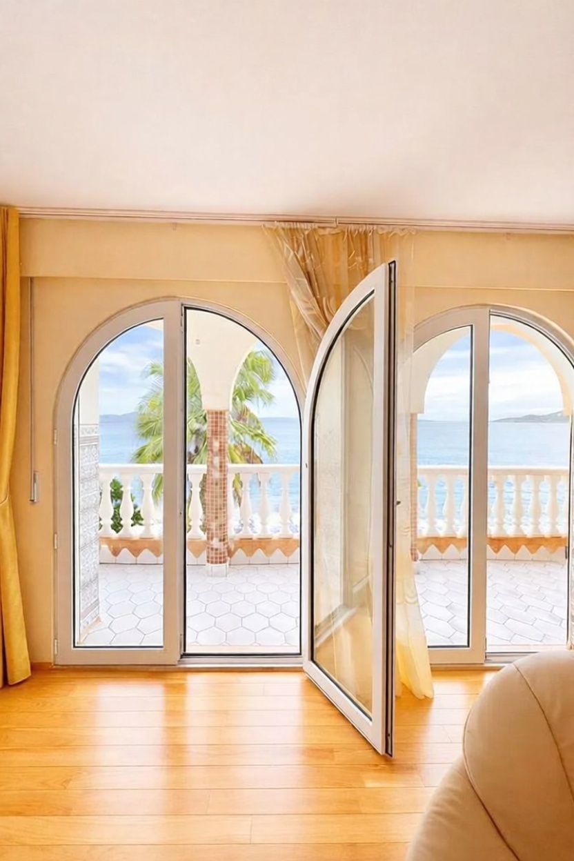 Chalet with direct beach access in La Manga del Mar Menor — Living room