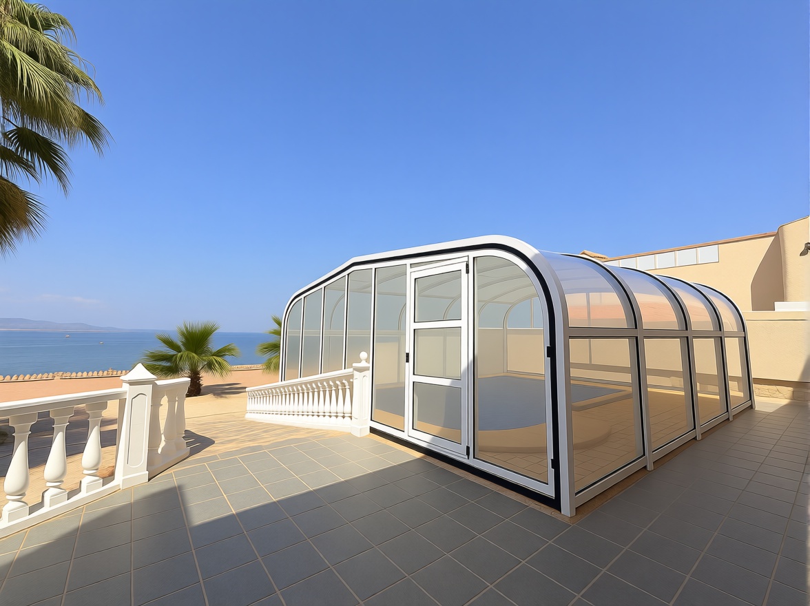 Chalet with direct beach access in La Manga del Mar Menor — Sea terrace