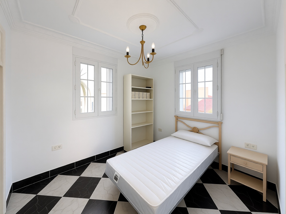 Chalet avec accès direct à la plage à Cartagena — Chambre