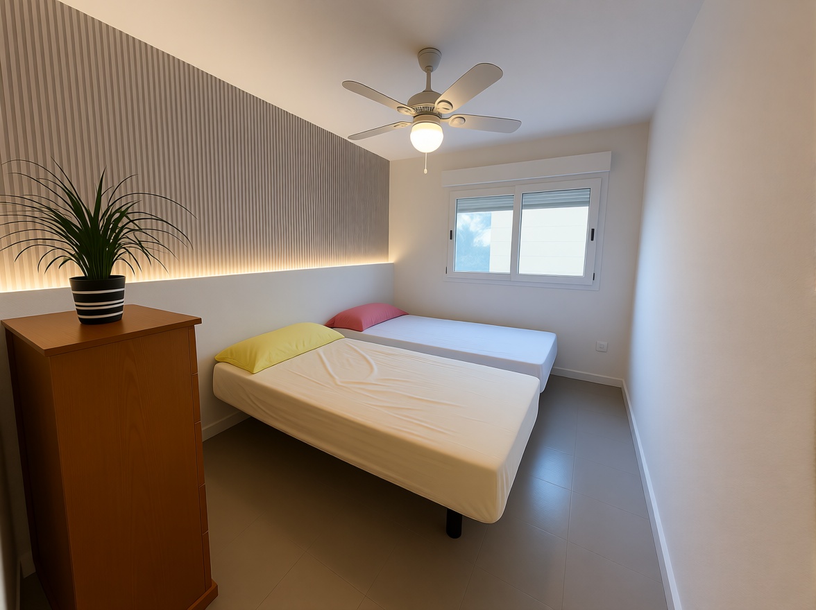 Chalet with direct beach access in La Manga del Mar Menor — Bedroom