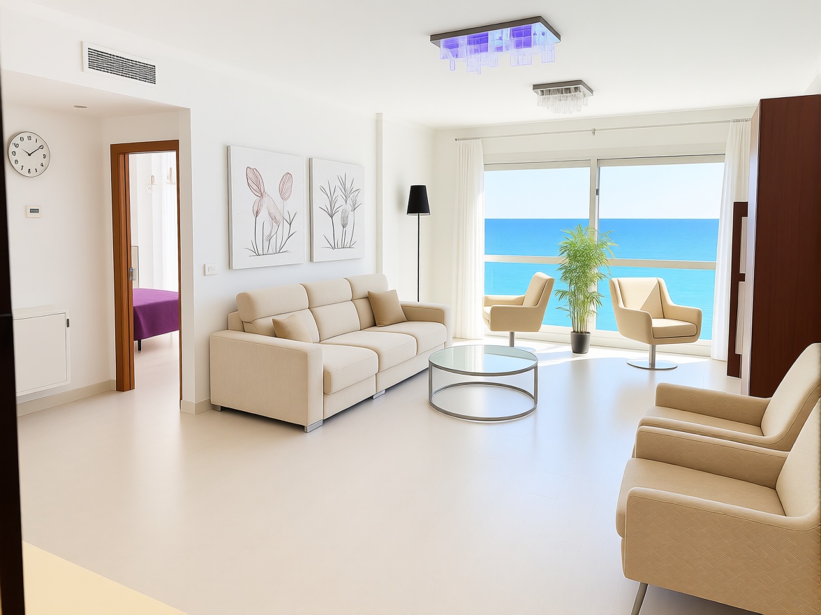 Beachfront flat in La Manga del Mar Menor — Living room