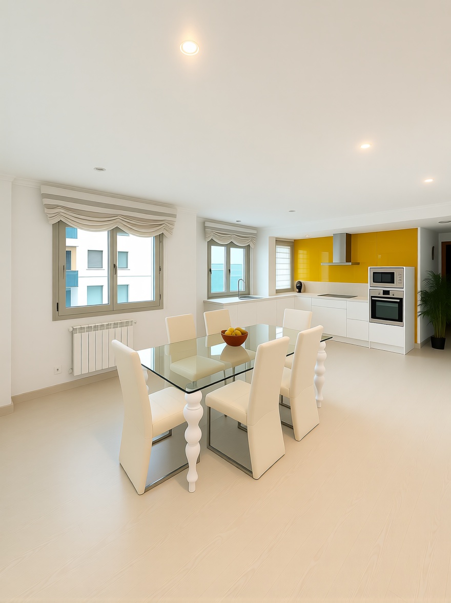 Beachfront flat in La Manga del Mar Menor — Dining room