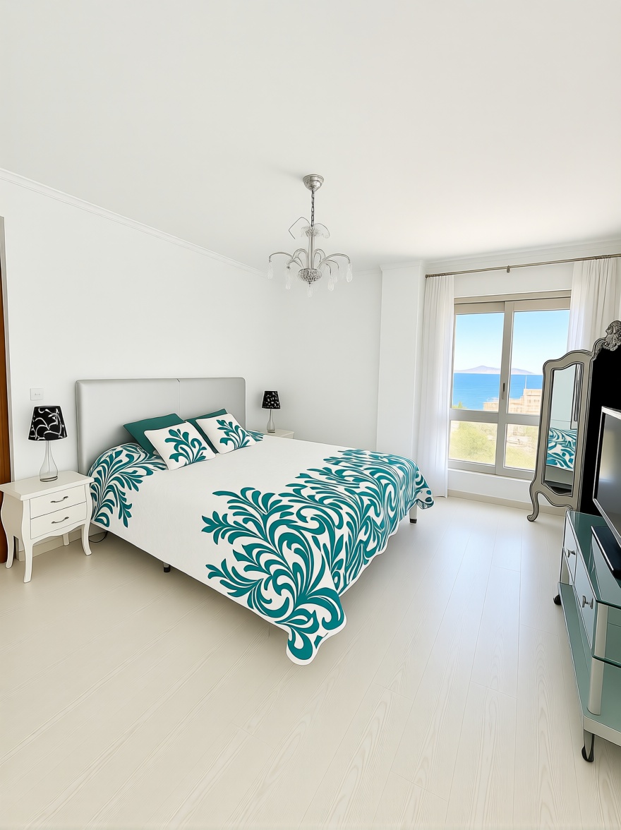 Beachfront flat in La Manga del Mar Menor — Bedroom