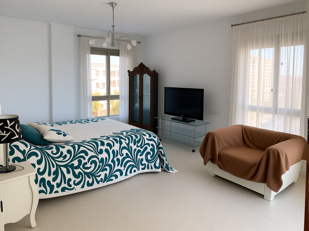 Beachfront flat in La Manga del Mar Menor — Bedroom