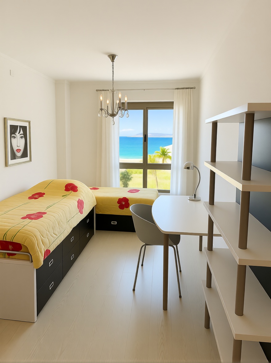 Beachfront flat in La Manga del Mar Menor — Bathroom