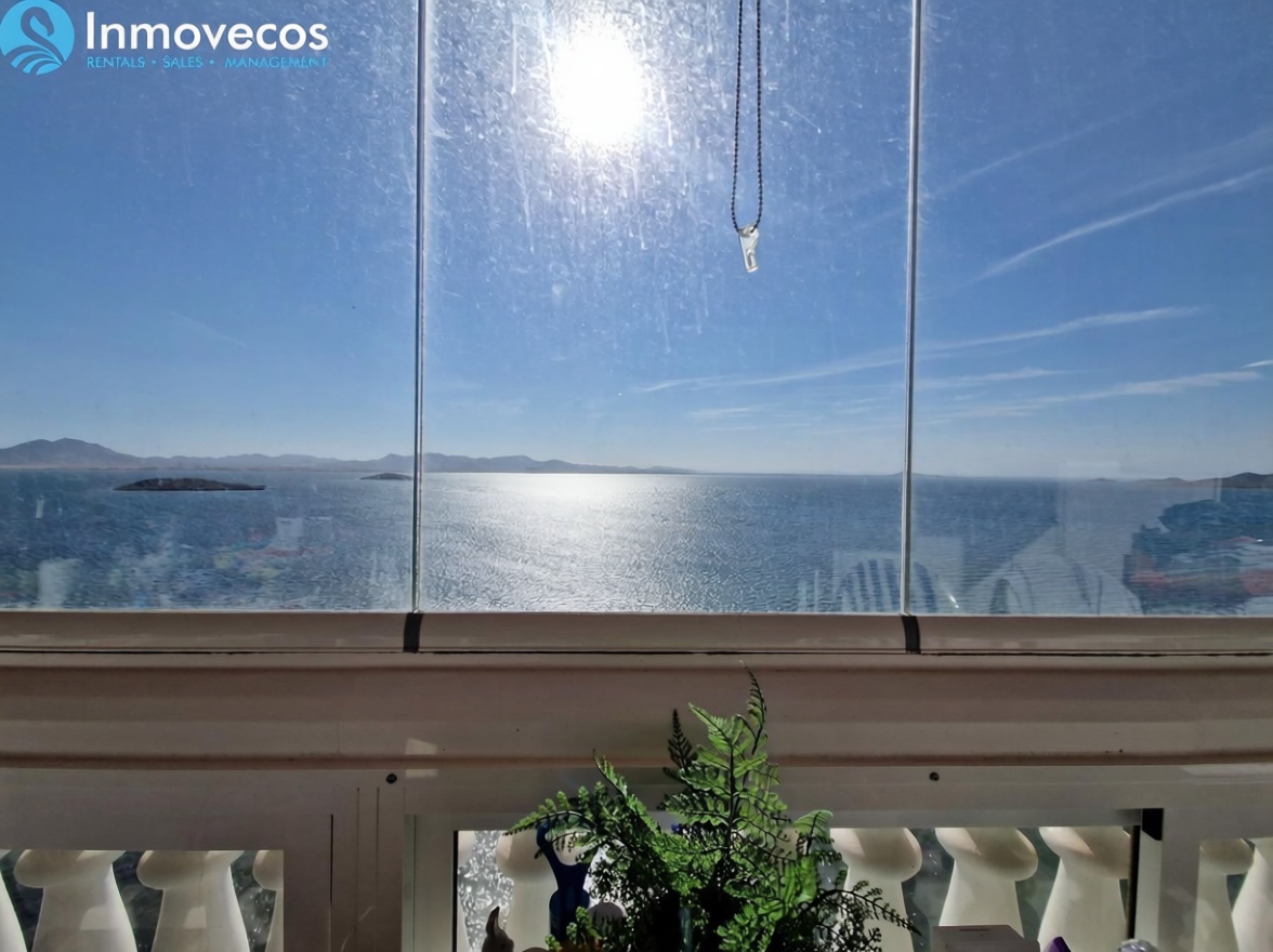 Seafront attic in La Manga del Mar Menor — Sea view