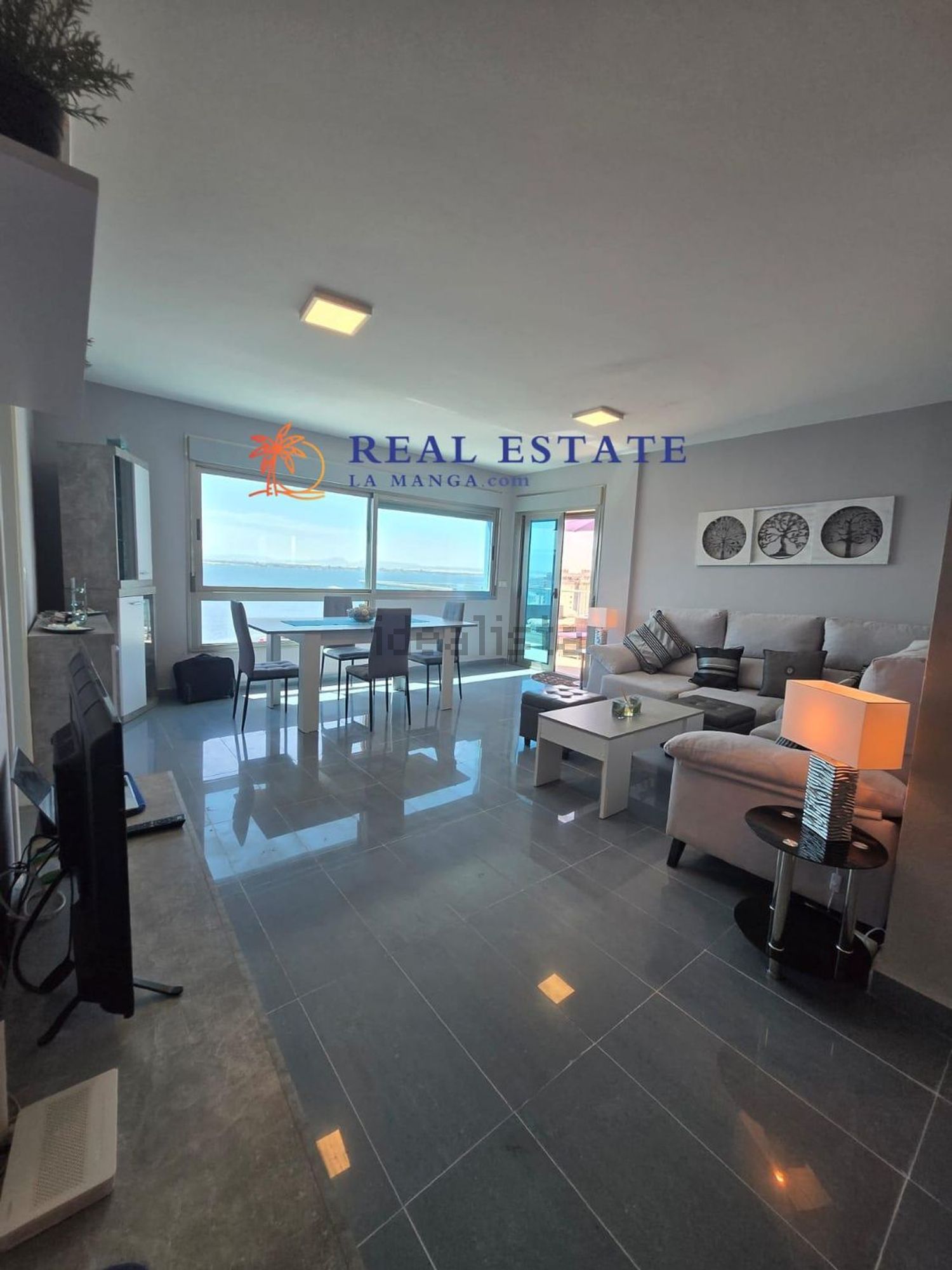 Duplex for sale frontline beach in La Manga del Mar Menor