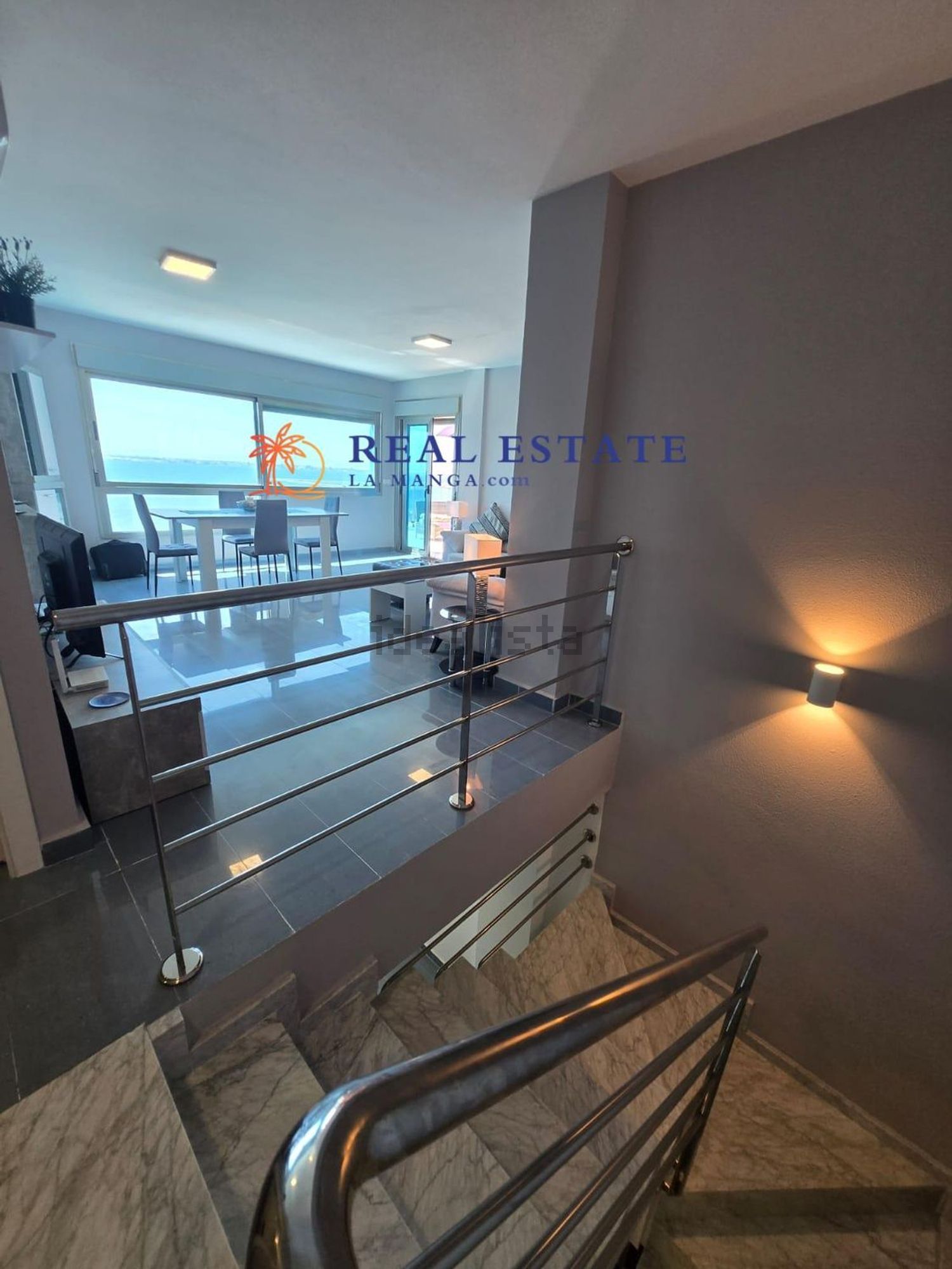 Duplex for sale frontline beach in La Manga del Mar Menor