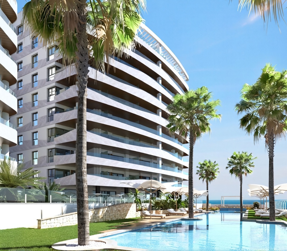 Wohnung in erste Strandlinie in La Manga del Mar Menor — Bad