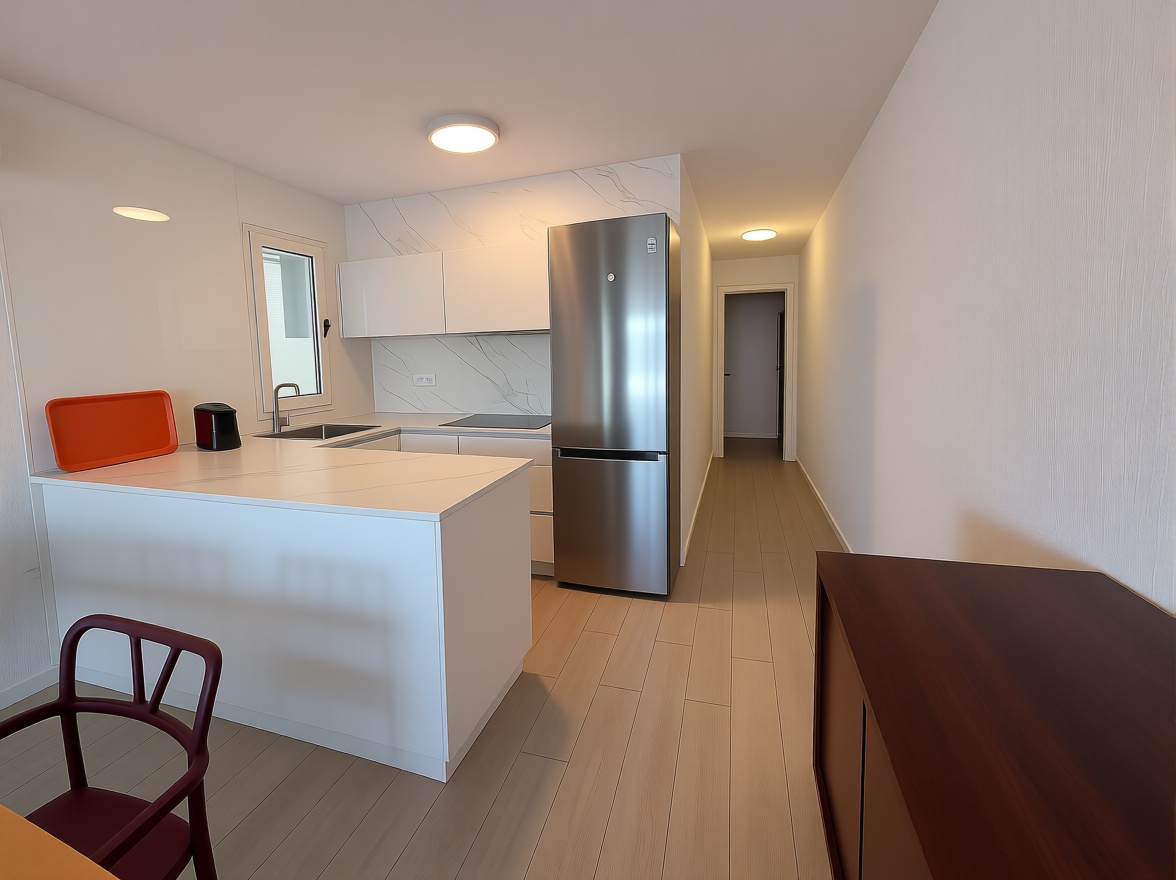 Apartamento em primeira linha de praia em La Manga del Mar Menor — Cozinha