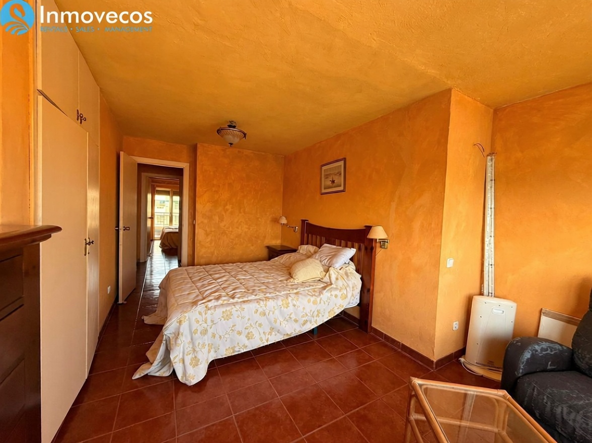 Ático en primera línea de mar en La Manga del Mar Menor — Dormitorio