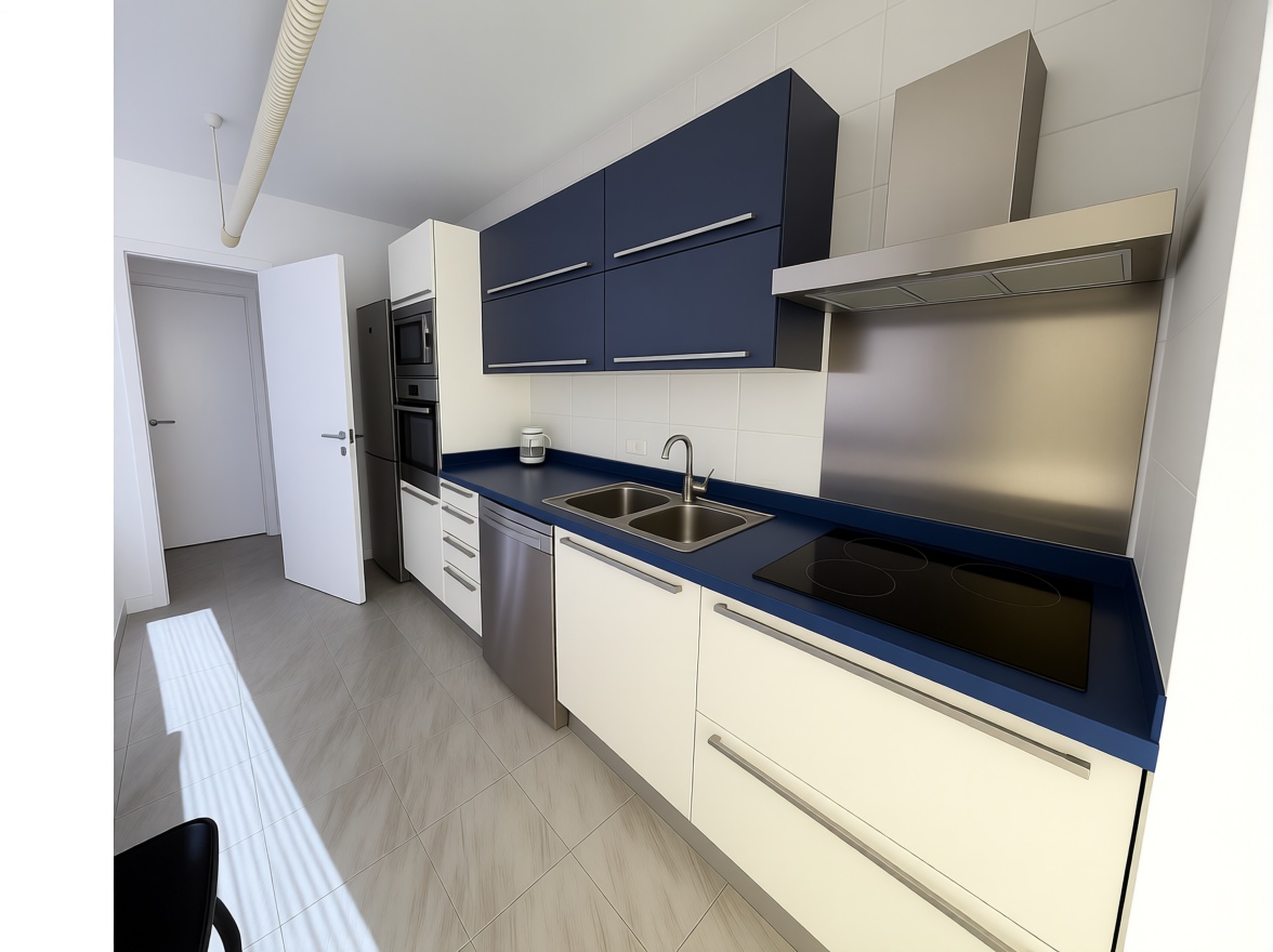 Penthouse in erste Meereslinie in La Manga del Mar Menor — Küche