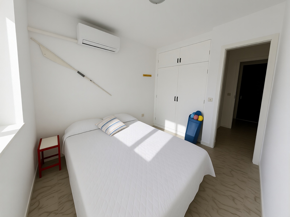 Penthouse in erste Meereslinie in La Manga del Mar Menor — Schlafzimmer