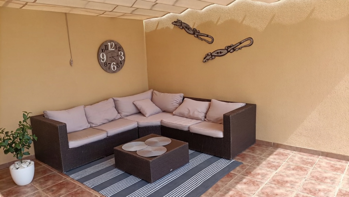 Penthouse in erste Meereslinie in La Manga del Mar Menor — Meerterrasse
