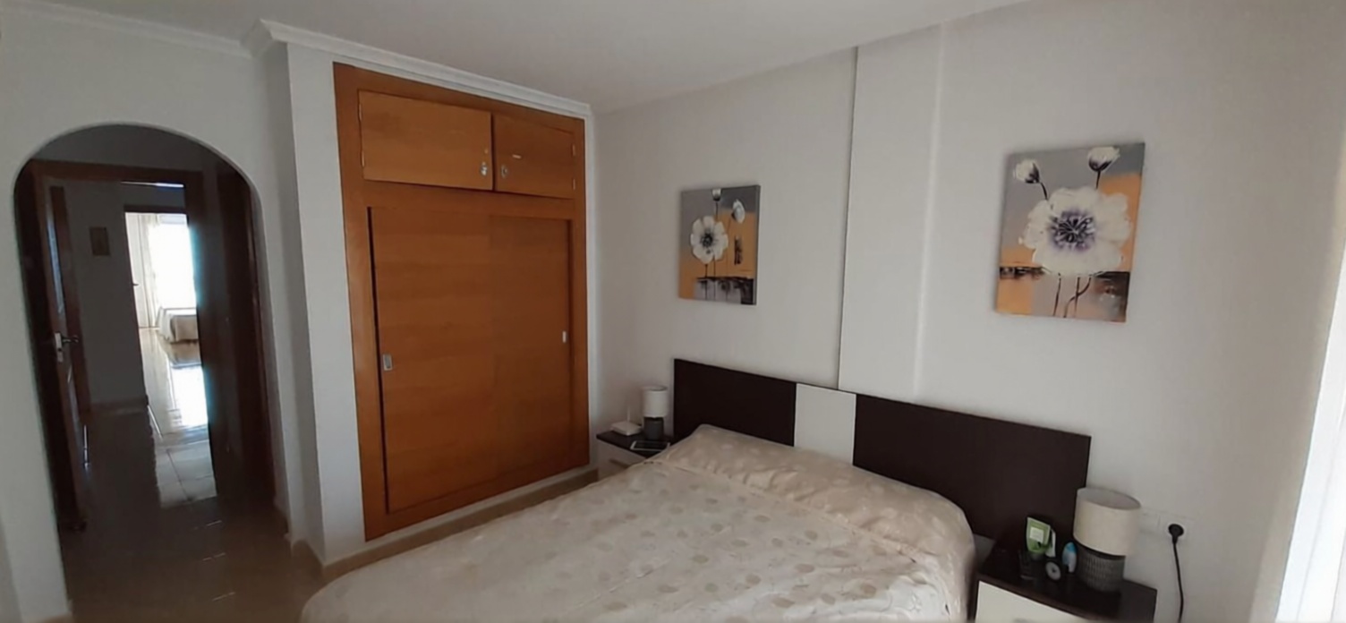 Penthouse in erste Meereslinie in La Manga del Mar Menor — Schlafzimmer