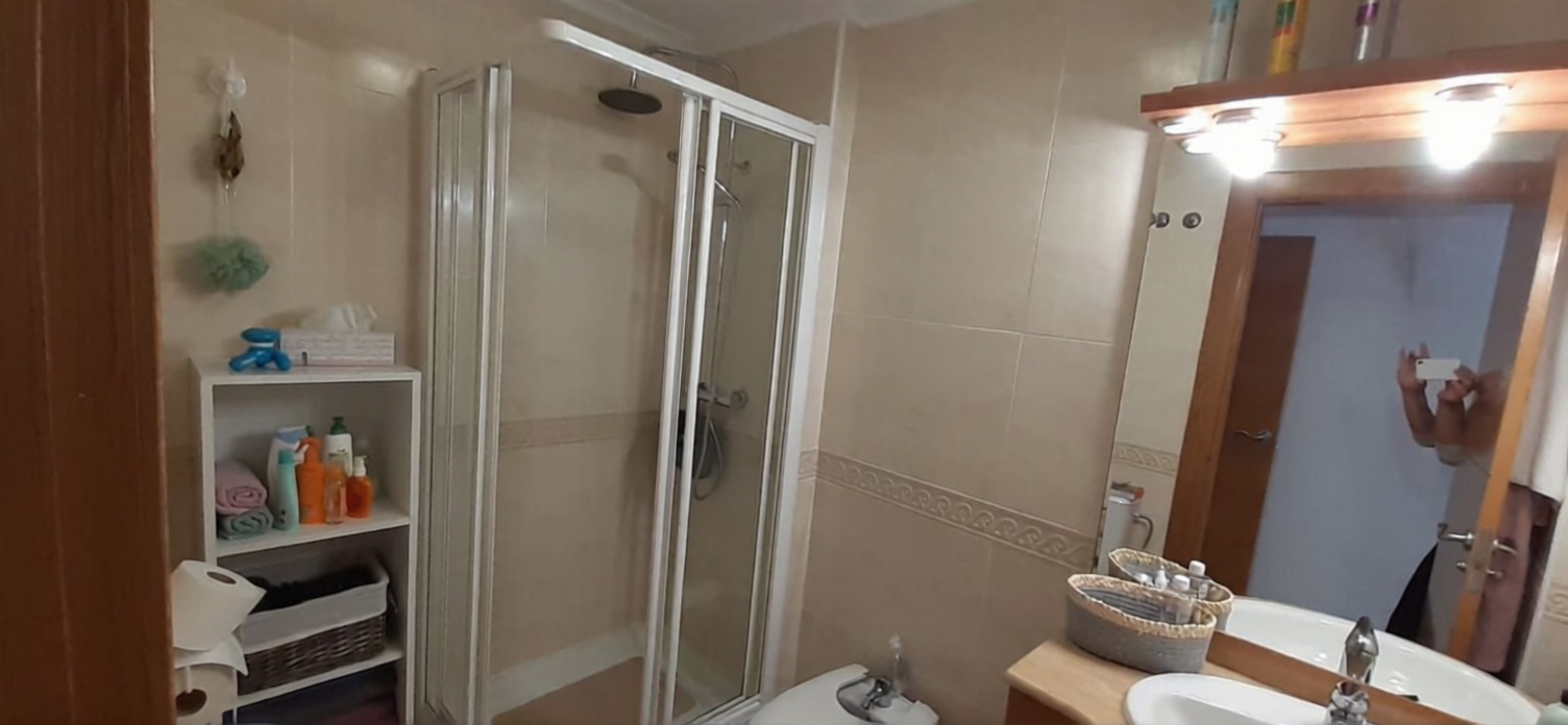 Penthouse in erste Meereslinie in La Manga del Mar Menor — Bad