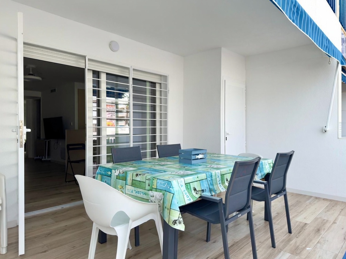 Квартира первая линия пляжа в La Manga del Mar Menor — Терраса