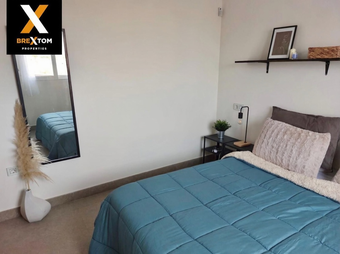 Apartamento em primeira linha de praia em La Manga del Mar Menor — Quarto