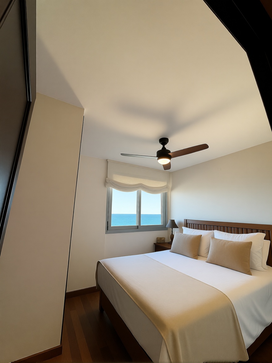 Квартира первая линия пляжа в La Manga del Mar Menor — Спальня
