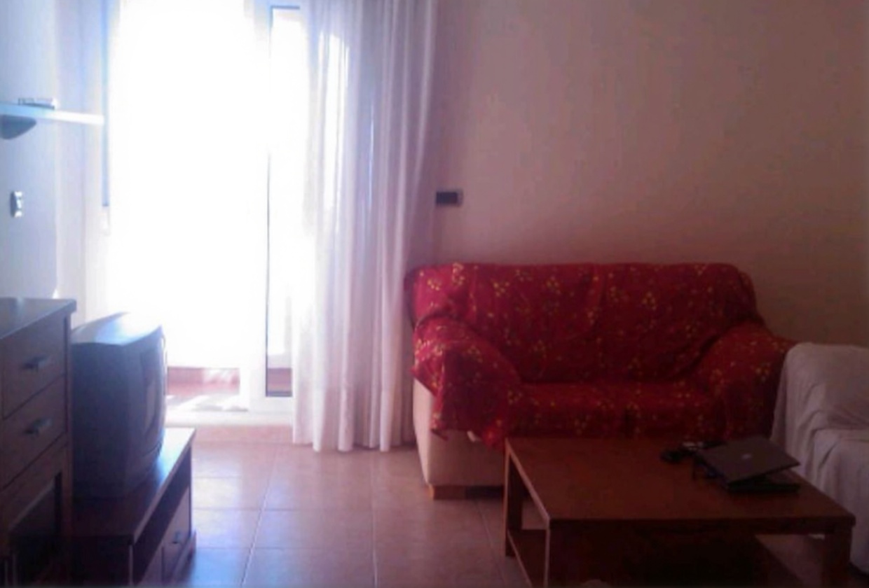 Beachfront flat in La Manga del Mar Menor — Living room
