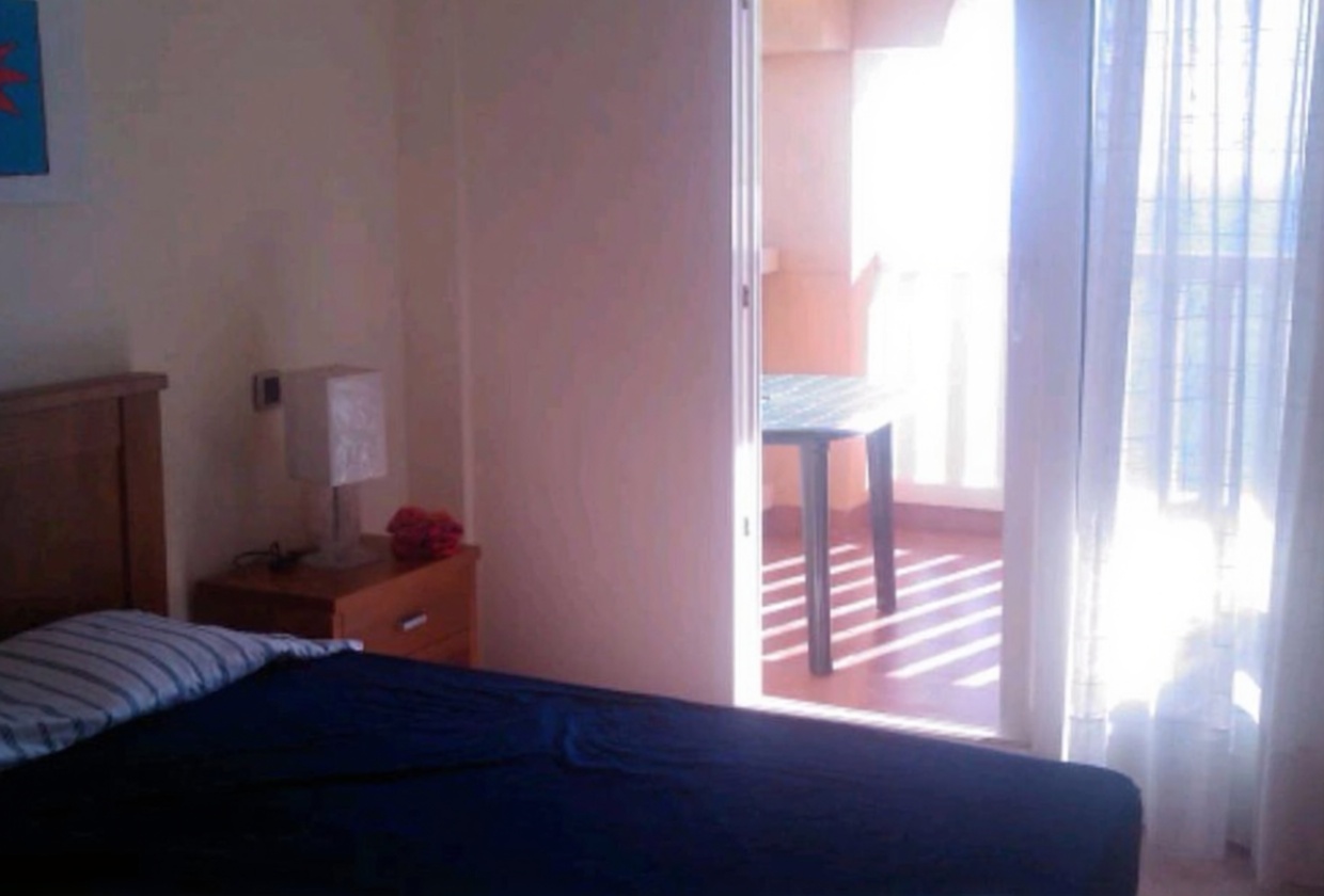 Beachfront flat in La Manga del Mar Menor — Bedroom