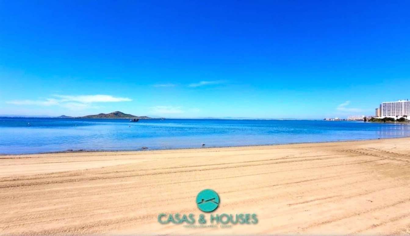 Квартира первая линия пляжа в La Manga del Mar Menor — Морской вид