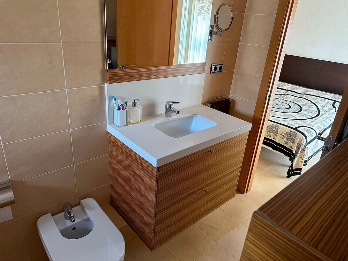 Пентхаус первая линия моря в La Manga del Mar Menor — Ванная