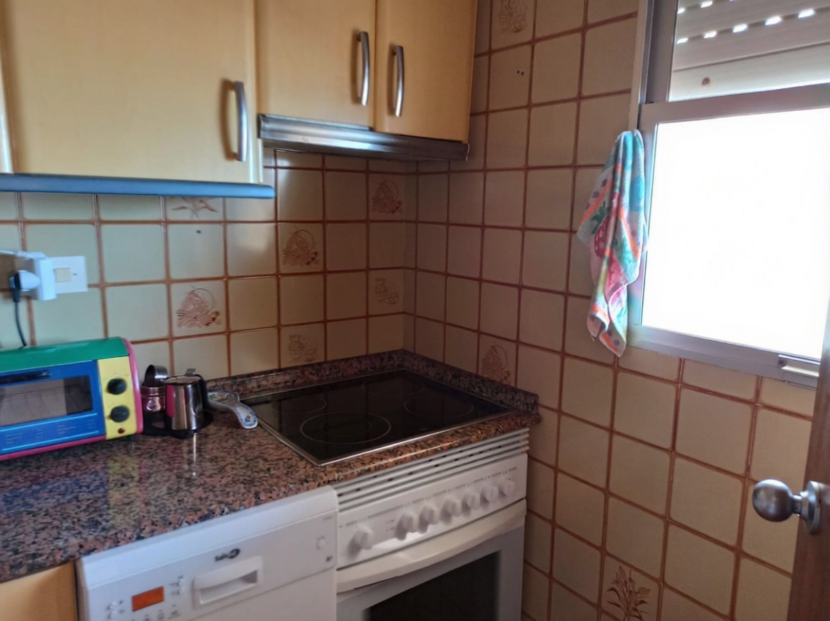 Appartement en première ligne de plage à La Manga del Mar Menor — Cuisine