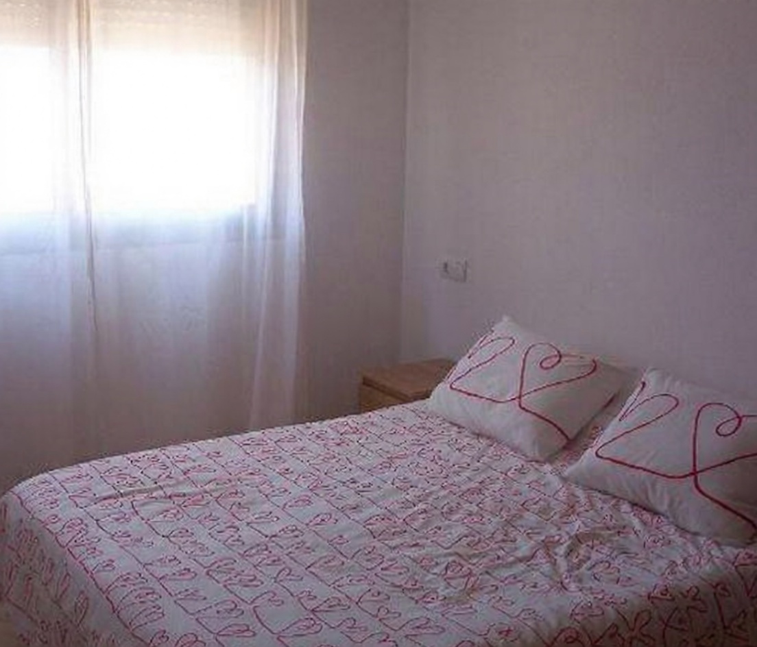 Ático en primera línea de mar en La Manga del Mar Menor — Dormitorio