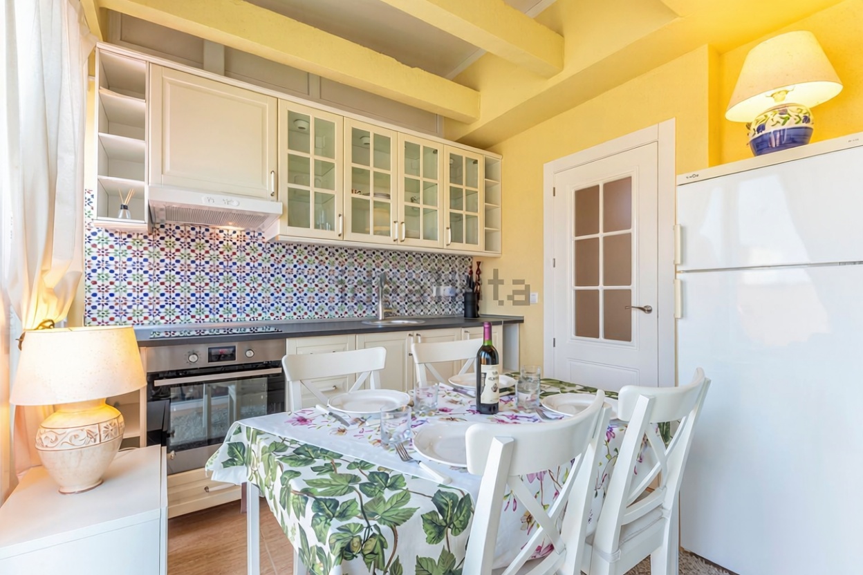 Ático en primera línea de mar en La Manga del Mar Menor — Cocina