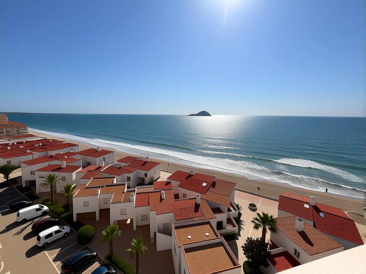 Chalet con acceso directo a playa en La Manga del Mar Menor — Vista mar