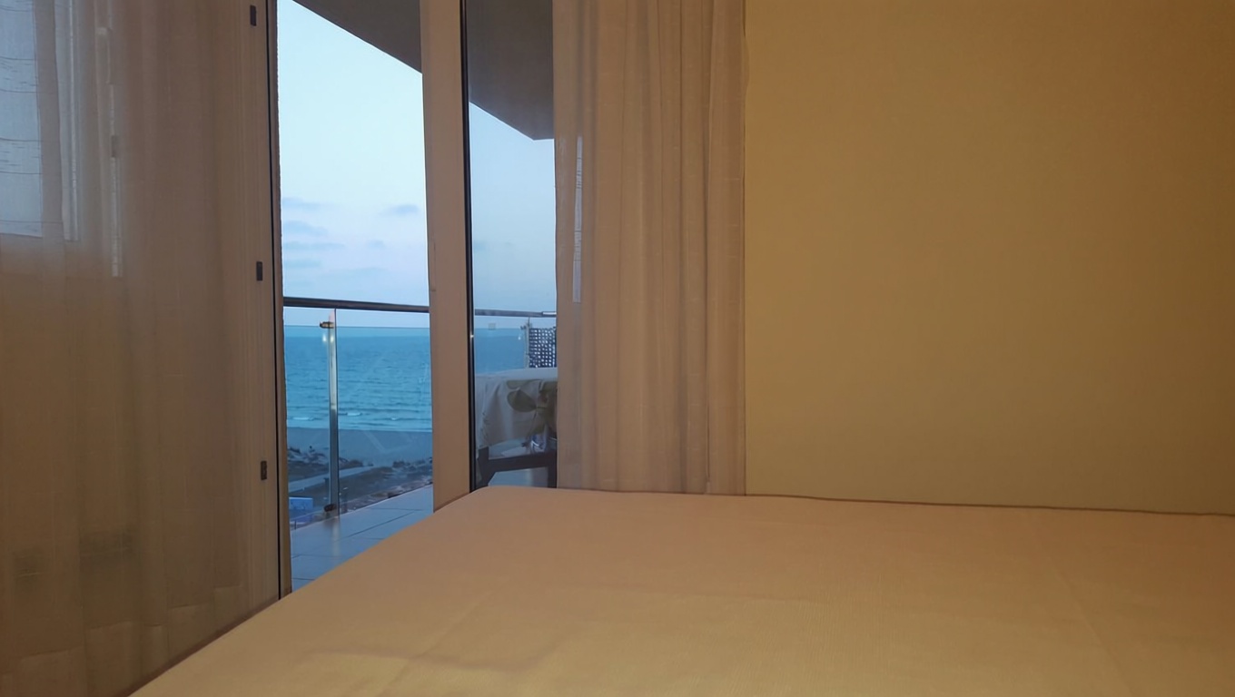 Apartamento em primeira linha de praia em La Manga del Mar Menor — Quarto