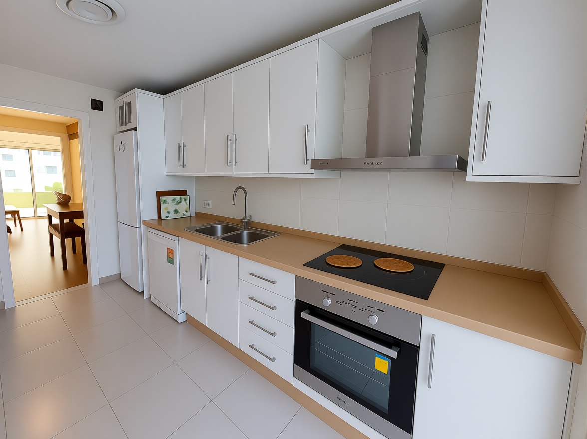 Beachfront flat in La Manga del Mar Menor — Kitchen
